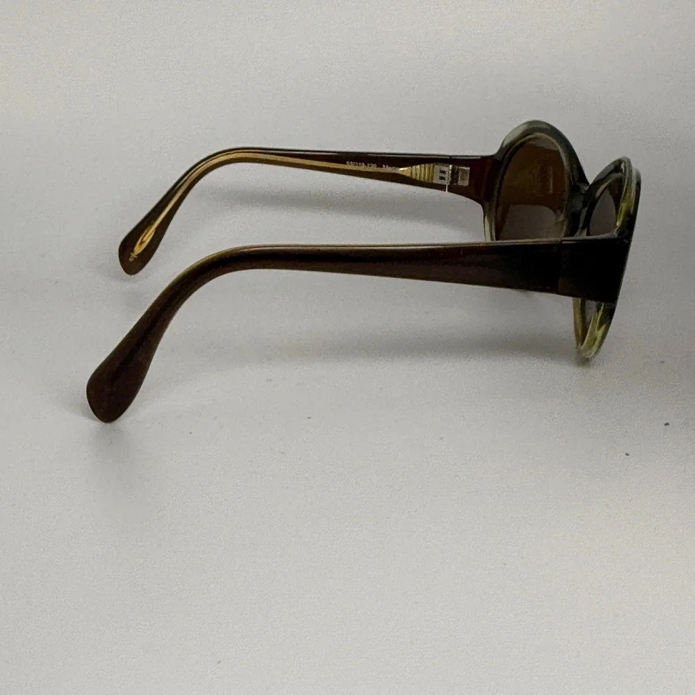 Oliver Peoples Twenty Years Merce‎ Sunglasses Brown Oval 55-19-120 DEB 22299